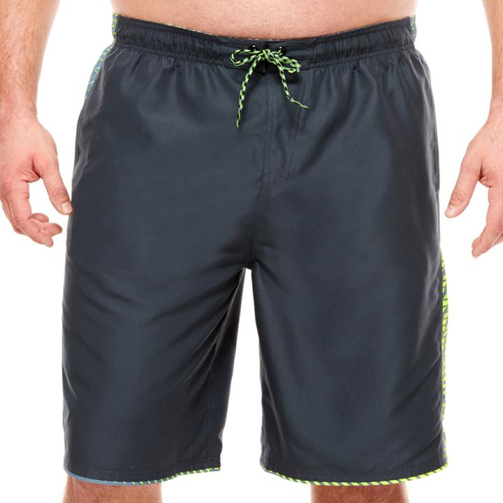 Nike Granite Splice Swim Shorts-big And Tall