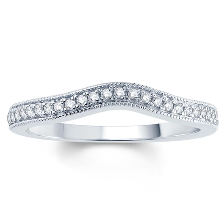 1/10 Ct. T.w. White Diamond 10k Gold