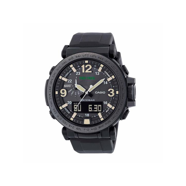 Casio Pro-trek Mens Black Strap Watch-prg-600y-1