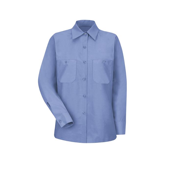 Red Kap Womens Industrial Long-sleeve Work Shirt
