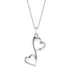 Love Grows&trade; Diamond-accent Sterling Silver Heart Pendant Necklace