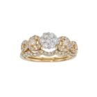 Limited Quantities 3/4 Ct. T.w. Diamond 14k Two-tone Gold Ring Set