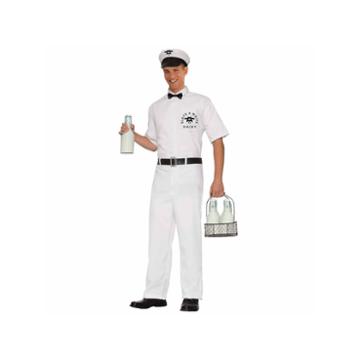 Buyseasons Adult Milkman Costume