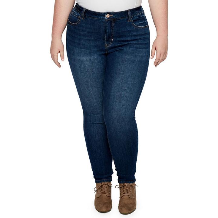 Star Stitch Selvedge Cuff Jean - Plus