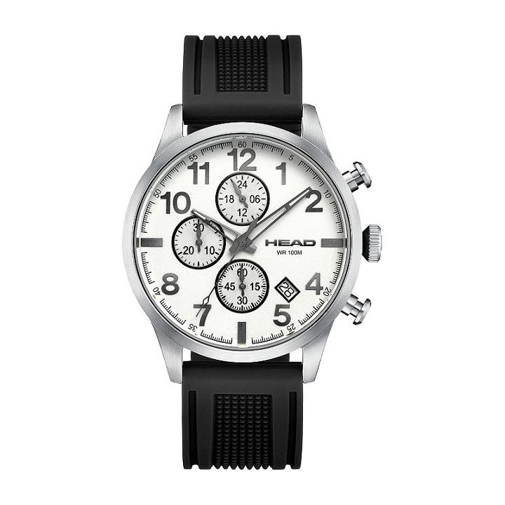 Head Unisex Black Strap Watch-he-007-02