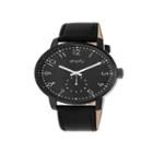 Simplify Unisex Black Strap Watch-sim3406