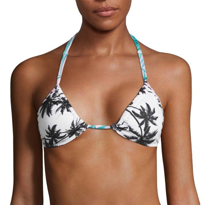 Social Angel Halter Swimsuit Top-juniors