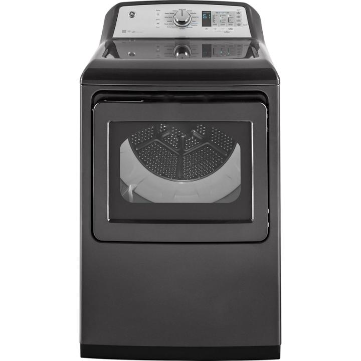 Ge 7.4 Cu. Ft. Capacity Aluminized Alloy Drum Electric Dryer With He Sensor Dry - Gtd75ecpldg
