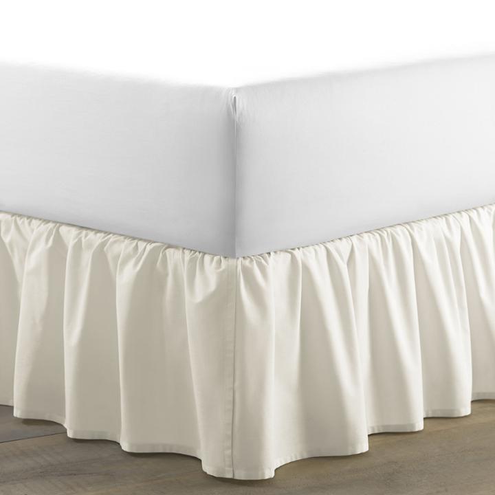 Laura Ashley Solid Bedskirt Ruffled
