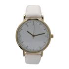 Olivia Pratt Womens White Strap Watch-a917913white
