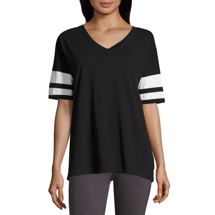 Flirtitude Champ Graphic T-shirt- Juniors
