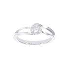 Lumastar 1/10 Ct. T.w. Diamond Sterling Silver Promise Ring