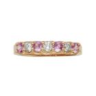 Womens 1/3 Ct. T.w. Pink Sapphire 14k Gold Band