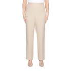 Alfred Dunner La Dolce Vita Flat Front Pants