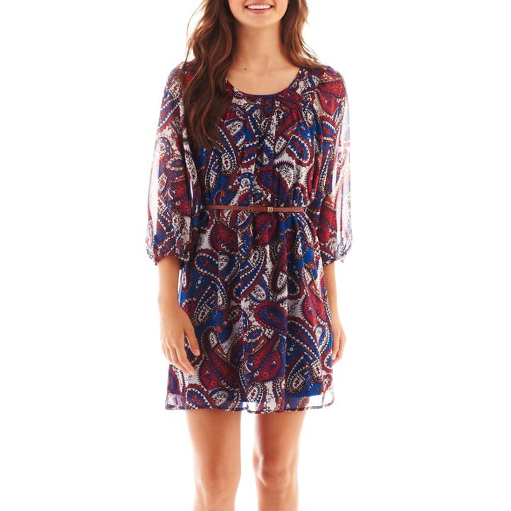 As U Wish Sleeveless Sundress-juniors
