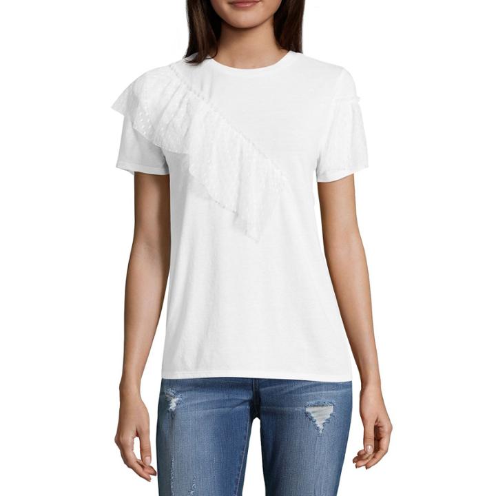 Arizona Ruffle T-shirt- Juniors