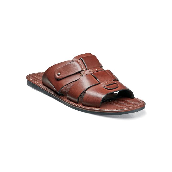 Stacy Adams Seaside Mens Leather Sandals