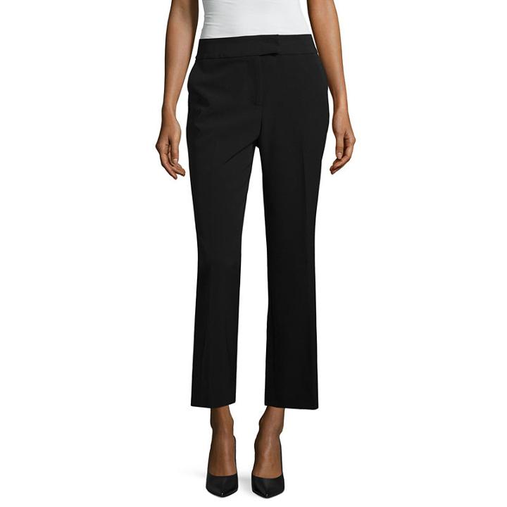 Liz Claiborne Straight Fit Ankle Pants