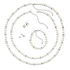 Mixit Mega Box Womens 5-pc. Clear Brass Jewelry Set