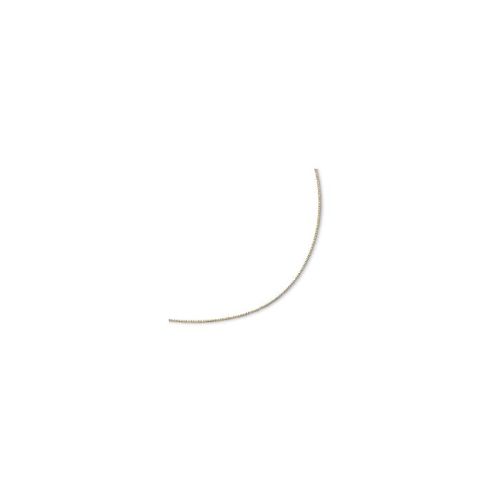 Made In Italy Box Chain, 14k Gold 22 .75mm Venetian