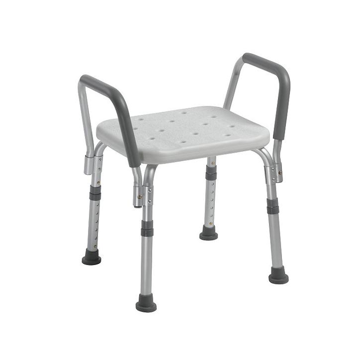Drive Medical Knock Down Bath Bench With Padded Arms