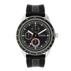 Mens Geneva Black Strap Watch 33574