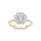1 3/4 Ct. T.w. Diamond 14k Yellow Gold Engagement Ring