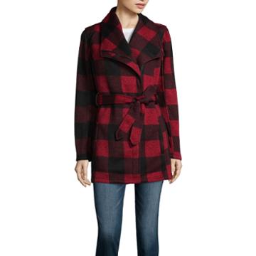 Mo-ka Lightweight Belted Peacoat