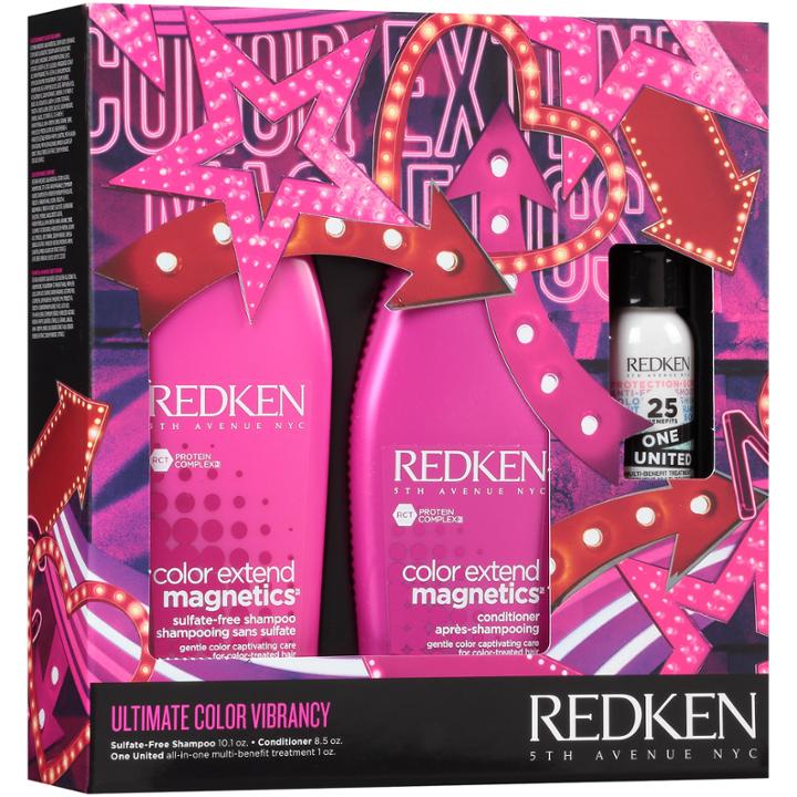 Redken Color Extend Magnetics Holiday 2017 Set 3-pc. Value Set - 19.6 Oz.