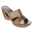 Andrew Geller Abradie Womens Wedge Sandals