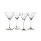Mikasa Cheers Set Of 4 Martini Glasses