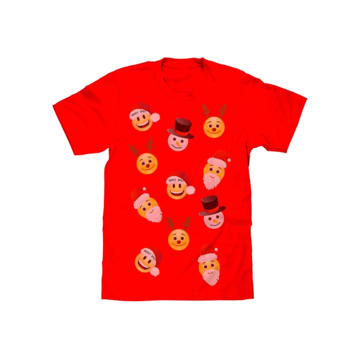 Christmas Smiley T-shirt