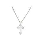 1928 Religious Jewelry Womens White Pendant Necklace