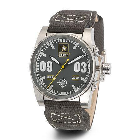 Wrist Armor C1 Mens Us Army Olive Canvas Watch