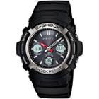Casio G-shock Mens Multi Band 6 Solar Watch Awgm100-1acr