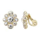 Monet Crystal Clip-on Earrings