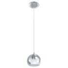 Eglo Petto 1-light 6 Inch Brushed Nickel Pendant Ceiling Light