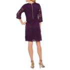 Ronni Nicole 3/4 Sleeve Pattern Shift Dress