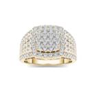 1 1/2 Ct. T.w. Diamond 10k Yellow Gold Engagement Ring