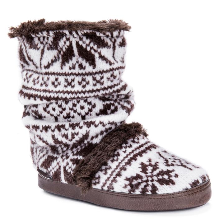 Muk Luks Jenna Bootie Slippers