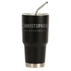 Cathy's Concepts Personalized 30 Oz. Black Stainless Steel Double-walled Tumbler