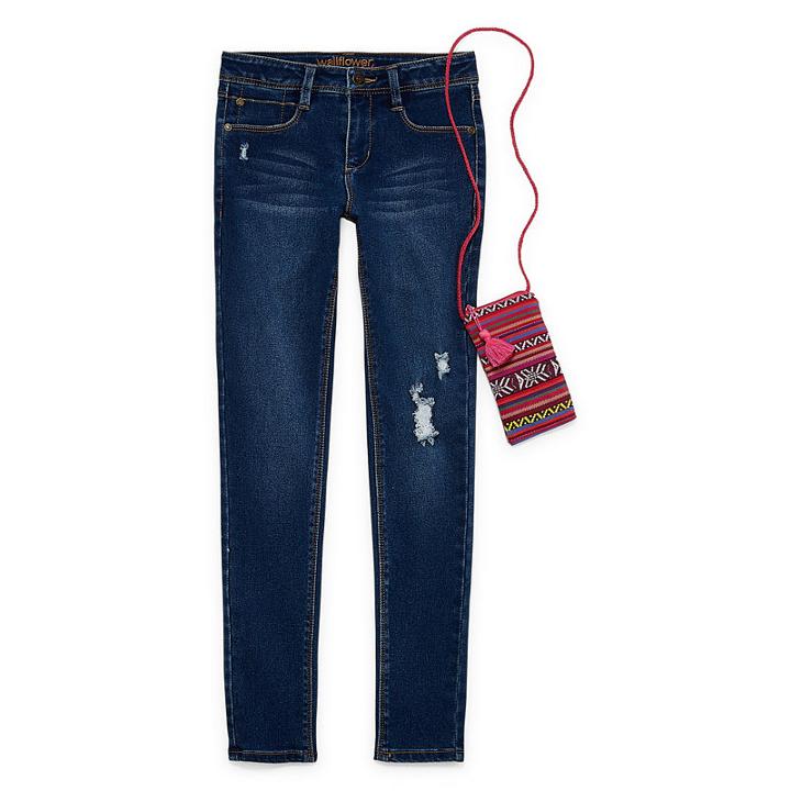 Wallflower Skinny Jean W/mini Crossbody Bag