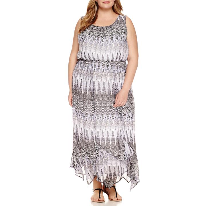 Alyx Sleeveless Fit & Flare Dress-plus