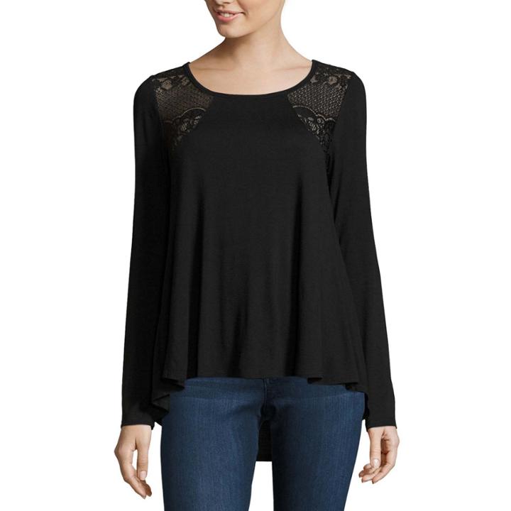 Buffalo Jeans 3/4 Sleeve Scoop Neck T-shirt