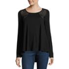 Buffalo Jeans 3/4 Sleeve Scoop Neck T-shirt