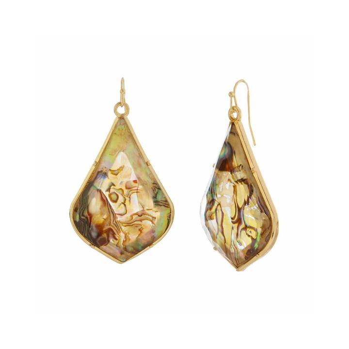 Natasha Gold-tone Drop Earrings