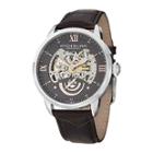 Sthrling Original Mens Gray Dial Skeleton Automatic Watch