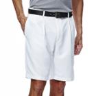 Haggar Cool 18 No-iron Pleated Shorts