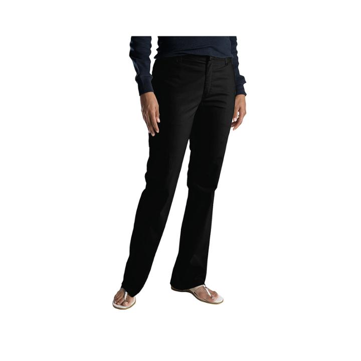 Dickies Womens Slim Stretcg Bootcut Pants - Long