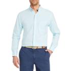 Izod Long Sleeve Essential Gingham Button-front Shirt